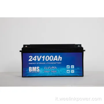 Batteria di litio ricaricabile LifePo4 Batteria pacco 12V 24V 48V Li ion ion/LPF Litio